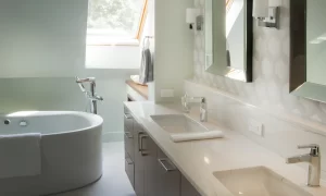 Spa-like bathroom