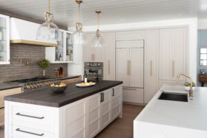 Modern Rustic Kitchen - Panel-Ready Appliances